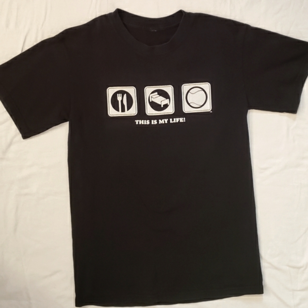 ♡Kid's "Eat•Sleep•Baseball This is my life" T-shirt